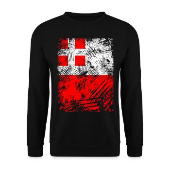 Utrecht - Unisex Sweatshirt - black - Front - Alina (178cm) & Michal (187cm)