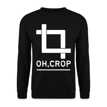 Designer Graphic Designer Designer Artist - Unisex Sweatshirt - black - Front - Alina (178cm) & Michal (187cm)