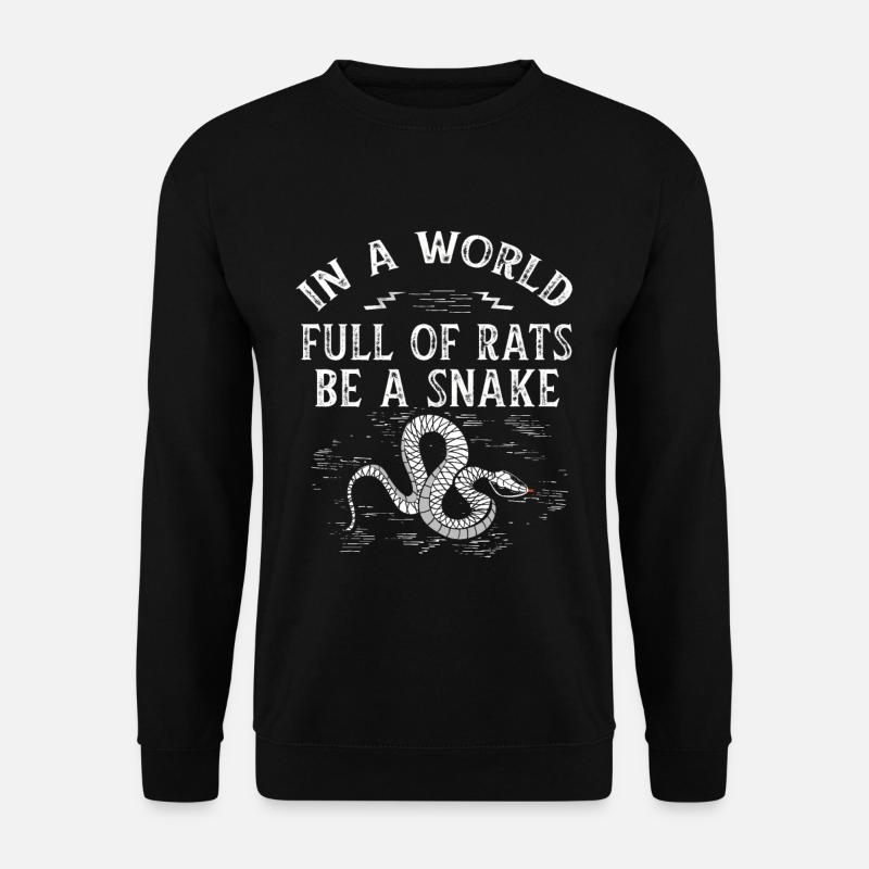 Snake - Unisex Sweatshirt - black