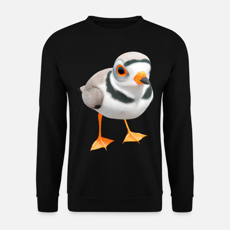Yellow-footed plover - Unisex Sweatshirt - black