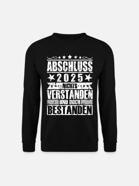Abschluss 2025 - Unisex Pullover - Schwarz