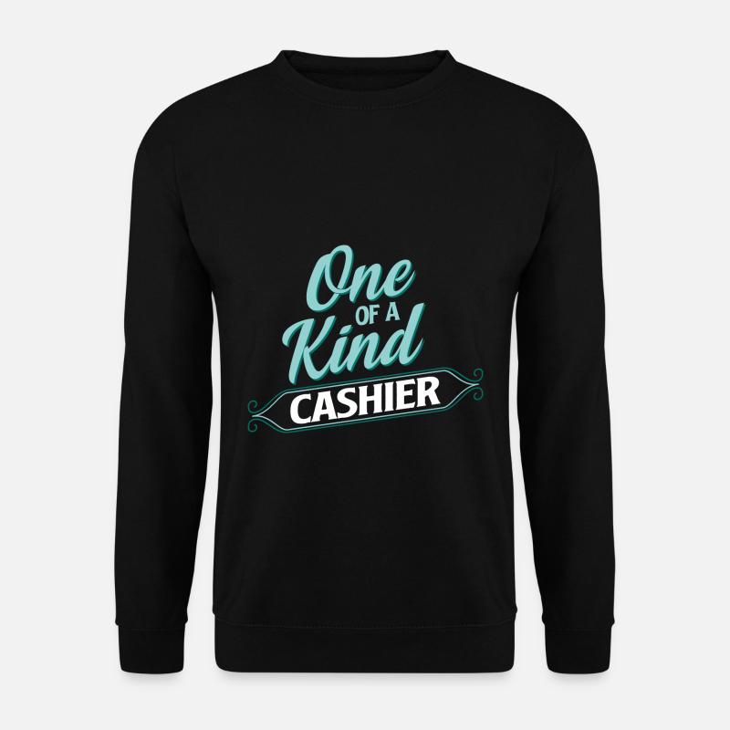 Einzigartiger Kassierer - Unisex Pullover - Schwarz