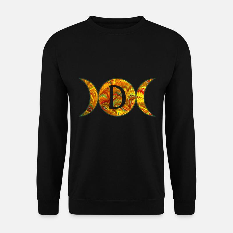 mondphasen e 38 d - Unisex Pullover - Schwarz