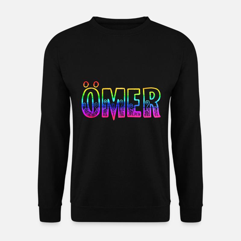Ömer RS Rainbow - Unisex Sweatshirt - black