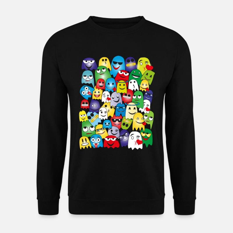 funny ghosts - Unisex Sweatshirt - black