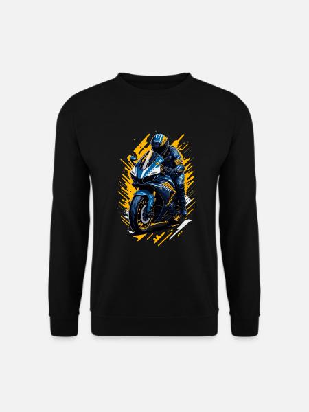 Sport motorcycle - Unisex Sweatshirt - black