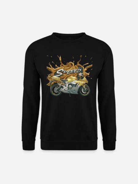 Swift Wind: Adventure on Wheels - Unisex Sweatshirt - black