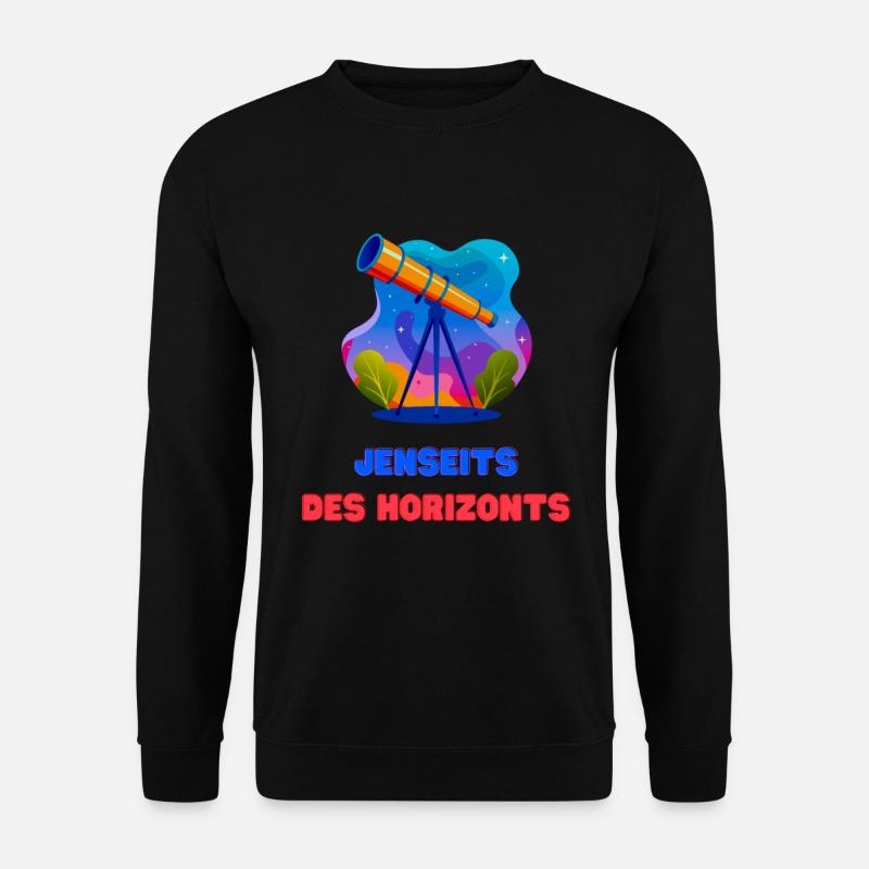 Beyond the horizon - Unisex Sweatshirt - black