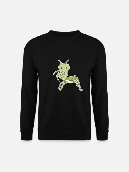 Élégante mante religieuse - Sweat-shirt Unisexe - noir