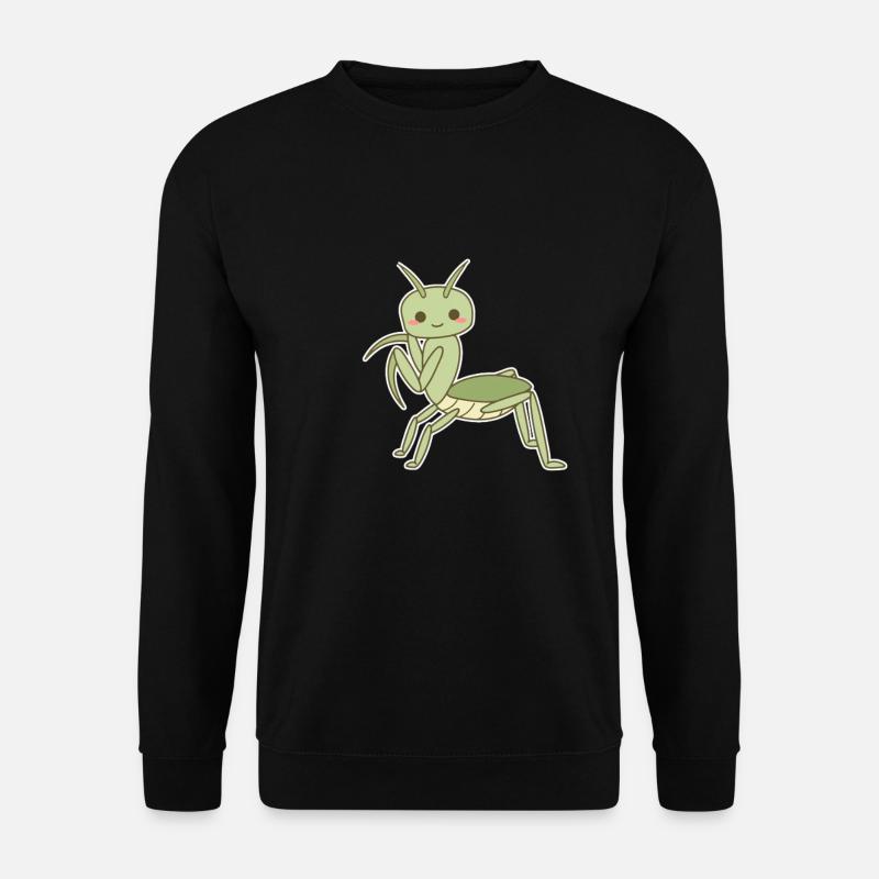 Elegante Gottesanbeterin - Unisex Pullover - Schwarz