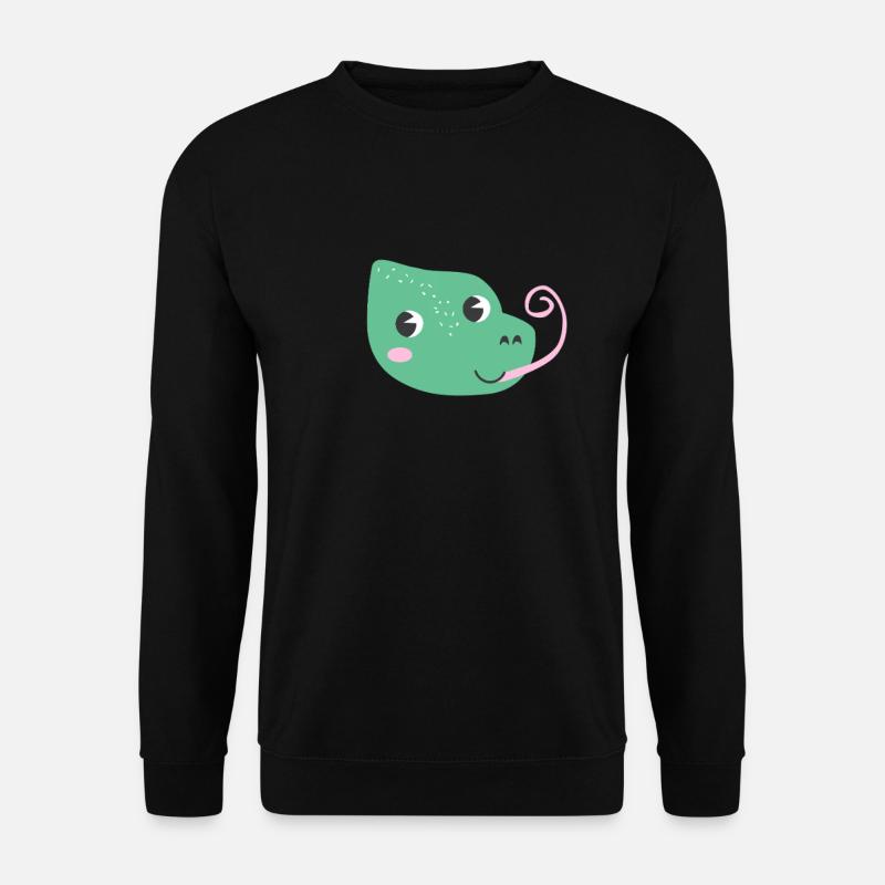 Erstaunliche Tropische Leguan - Unisex Pullover - Schwarz