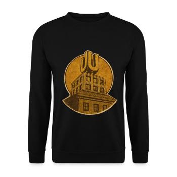 Dortmund U - Sweat-shirt Unisexe - noir - Devant - Alina (178cm) & Michal (187cm)