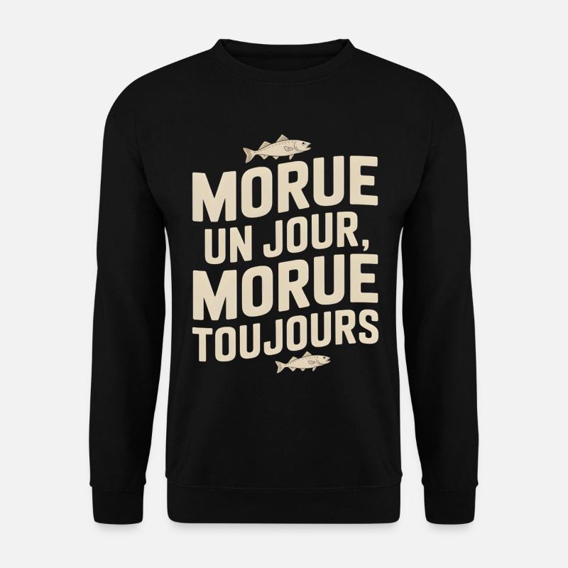 Once cod Cod - Unisex Sweatshirt - black