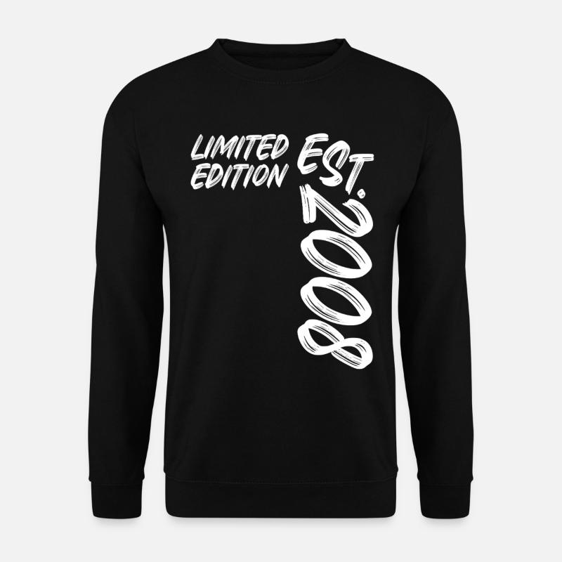 Limited Edition Est. 2008 - Unisex Sweatshirt - black