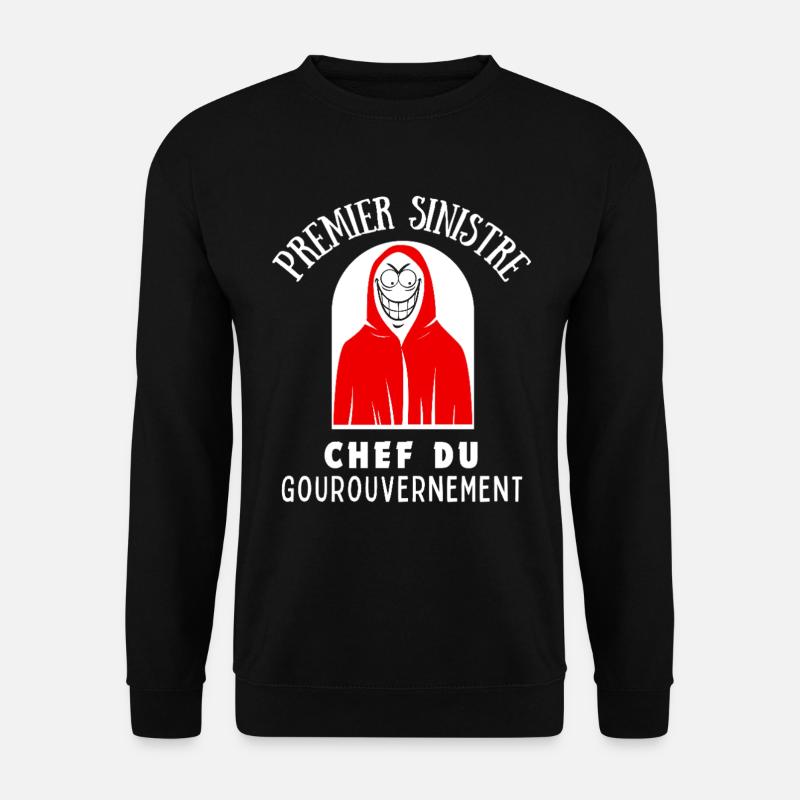 Der erste finstere Regierungsführer - Unisex Pullover - Schwarz