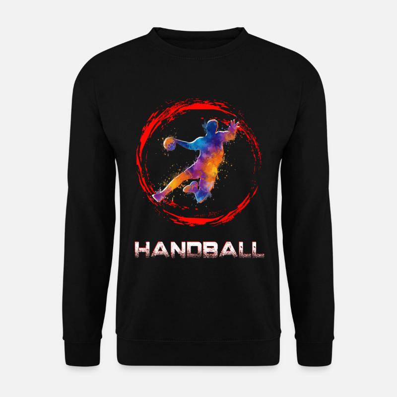 Handball - Unisex Pullover - Schwarz
