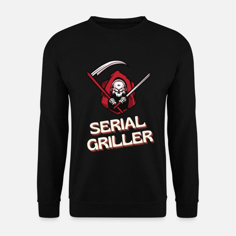 Serial Griller - Unisex Sweatshirt - black
