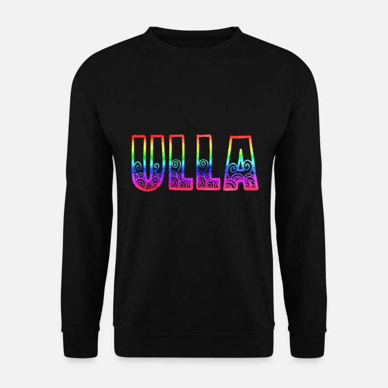 ulla rs rainbow - Unisex Sweatshirt - black