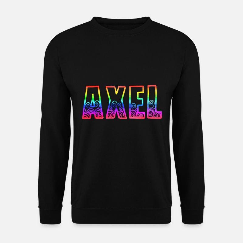 axel rs rainbow - Unisex Sweatshirt - black