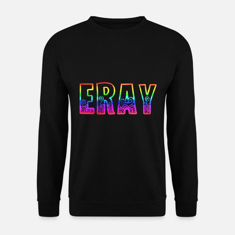 eray rs regenbogen - Unisex Pullover - Schwarz