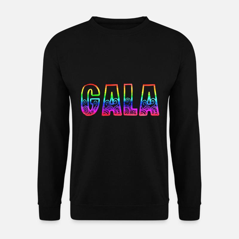 gala rs regenbogen - Unisex Pullover - Schwarz
