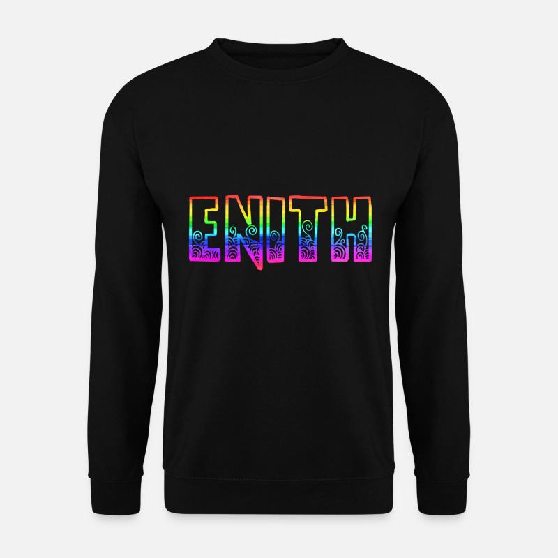enith rs regenbogen - Unisex Pullover - Schwarz