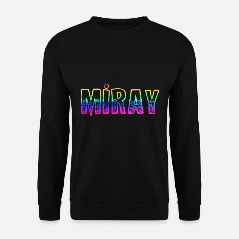 miray rs regenbogen - Unisex Pullover - Schwarz