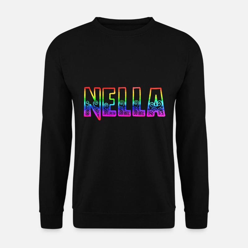 nella rs rainbow - Unisex Sweatshirt - black