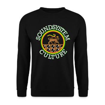 Reggae - Unisex Pullover - Schwarz - Vorne - Alina (178cm) & Michal (187cm)
