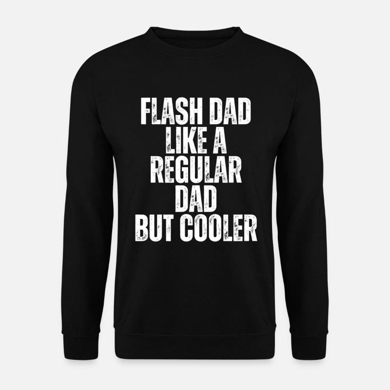 Bloc Flash Papa Boulderer - Sweat-shirt Unisexe - noir