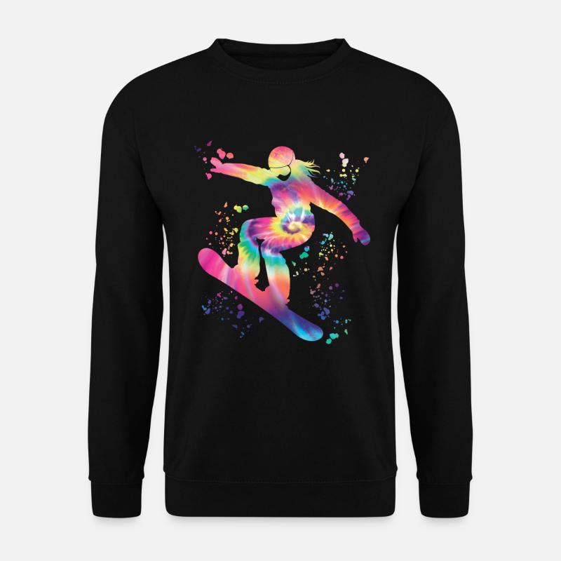 Snowboarder Snowboarding Snowboard - Unisex Sweatshirt - black