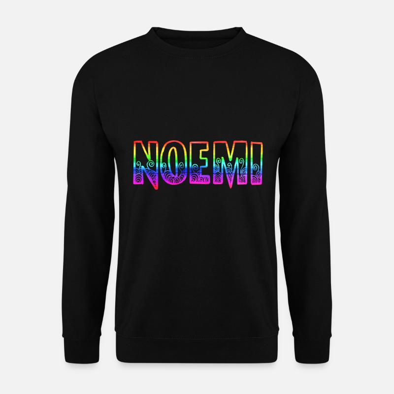noemi rs rainbow - Unisex Sweatshirt - black