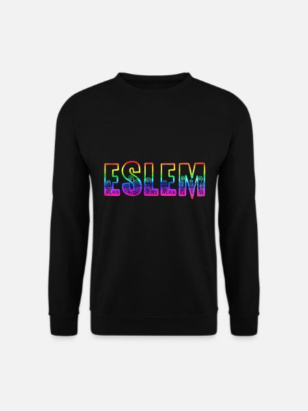 Eslem RS Rainbow - Unisex Sweatshirt - black