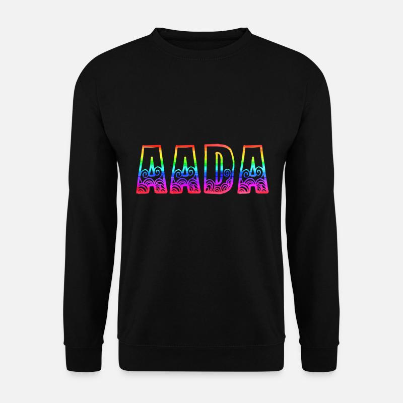 aada rs regenbogen - Unisex Pullover - Schwarz