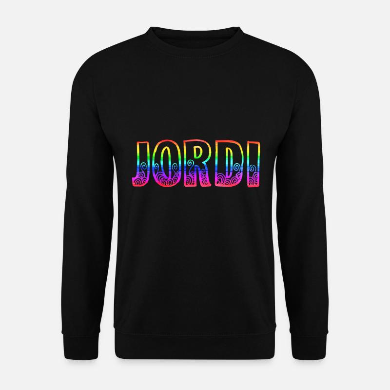 jordi rs regenbogen - Unisex Pullover - Schwarz