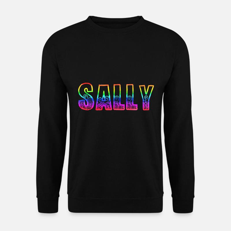 sally rs regenbogen - Unisex Pullover - Schwarz