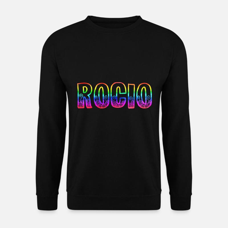 rocio rs regenbogen - Unisex Pullover - Schwarz