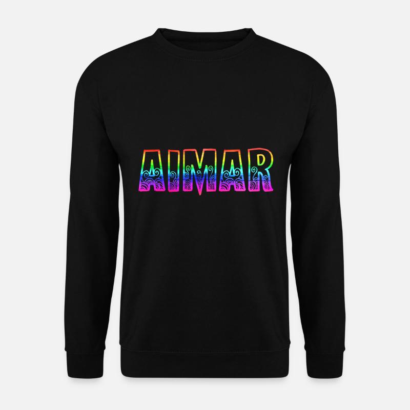 Aimar RS Rainbow - Unisex Sweatshirt - black
