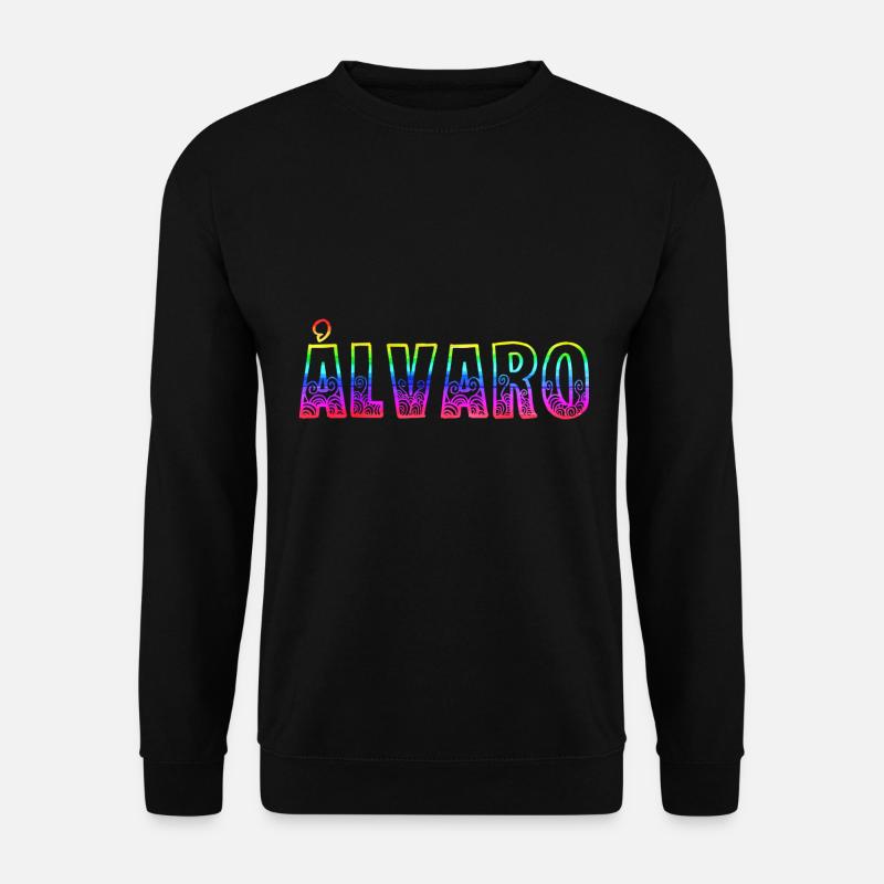 Alvaro RS Rainbow - Unisex Sweatshirt - black