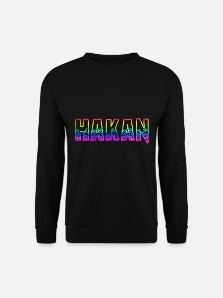 hakan rs rainbow - Unisex Sweatshirt - black