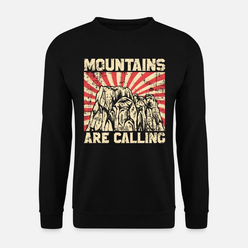 Mountains Mountaineers - Unisex Sweatshirt - black
