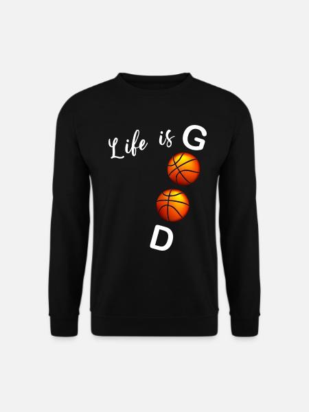 Basket Citation Basketball Homme Ou Femme - Sweat-shirt Unisexe - noir