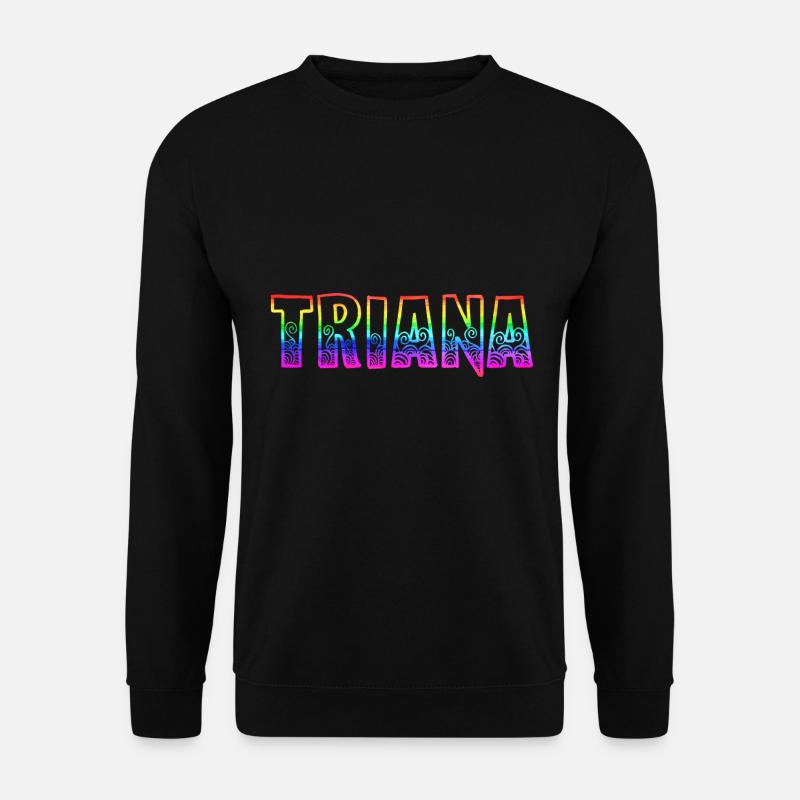 triana rs rainbow - Unisex Sweatshirt - black