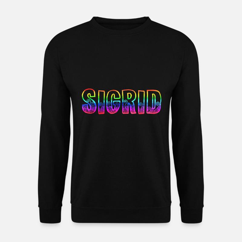 sigrid rs regenbogen - Unisex Pullover - Schwarz