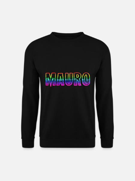 mauro rs rainbow - Unisex Sweatshirt - black