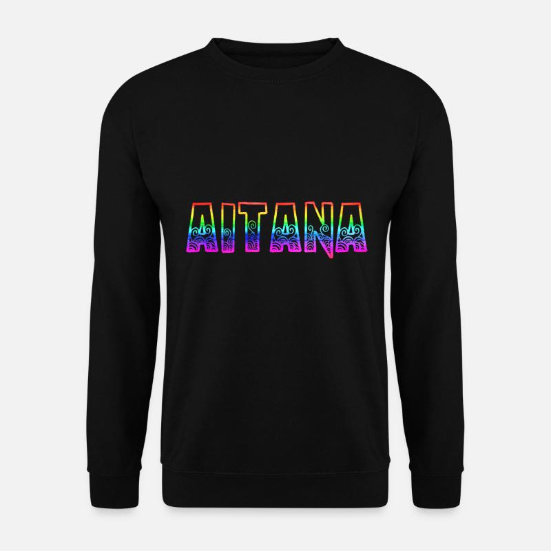 aitana rs rainbow - Unisex Sweatshirt - black