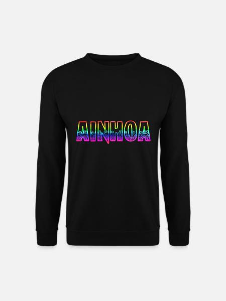 ainhoa rs regenbogen - Unisex Pullover - Schwarz