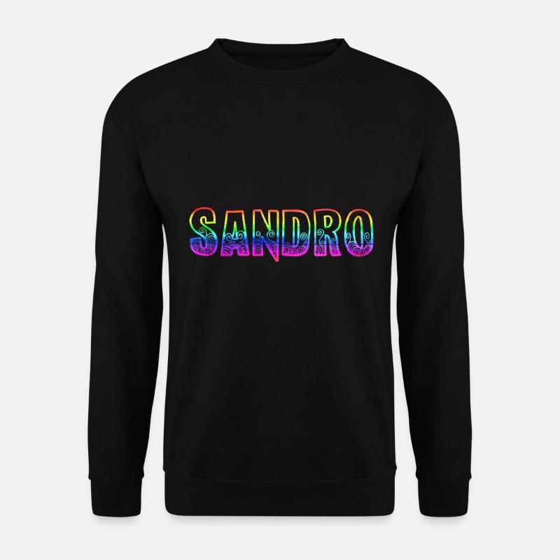 sandro rs rainbow - Unisex Sweatshirt - black