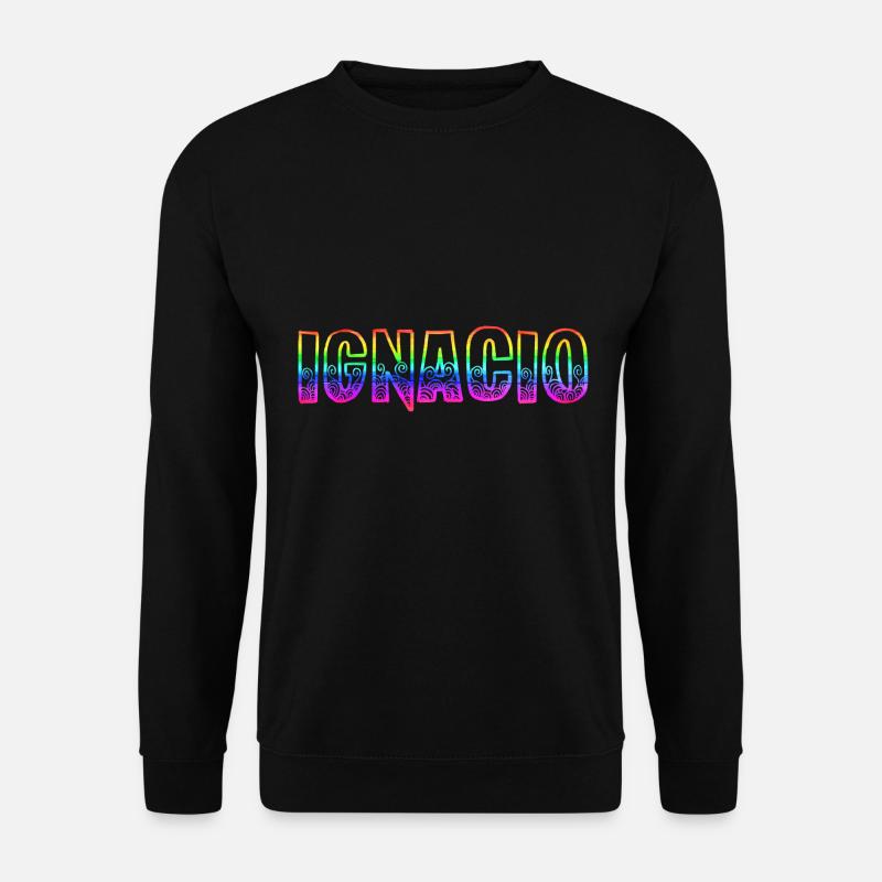 ignacio rs regenbogen - Unisex Pullover - Schwarz