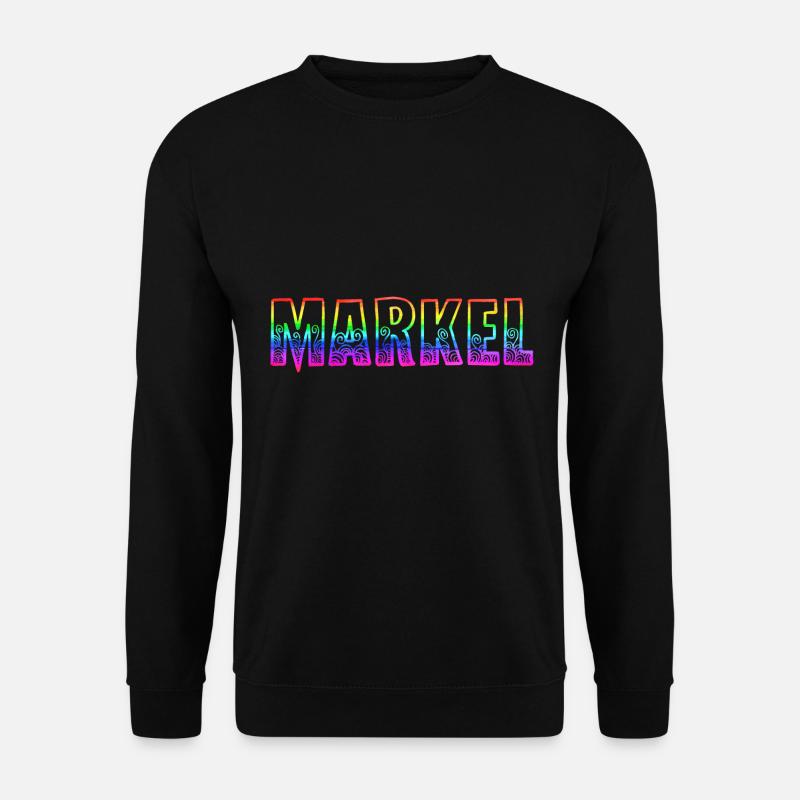markel rs regenbogen - Unisex Pullover - Schwarz